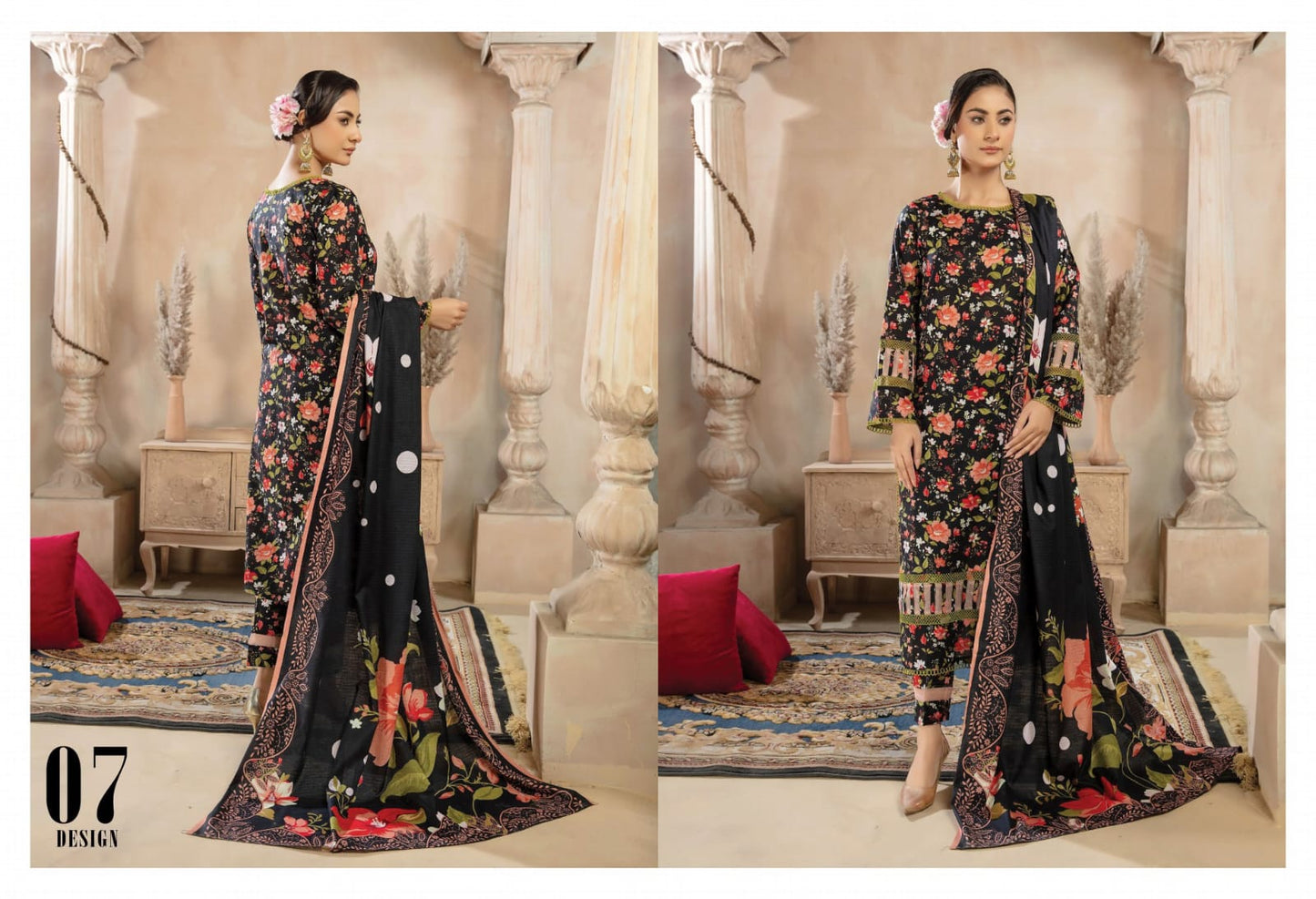 Orchid BiN Naeem Bana Dora Luxury Lawn