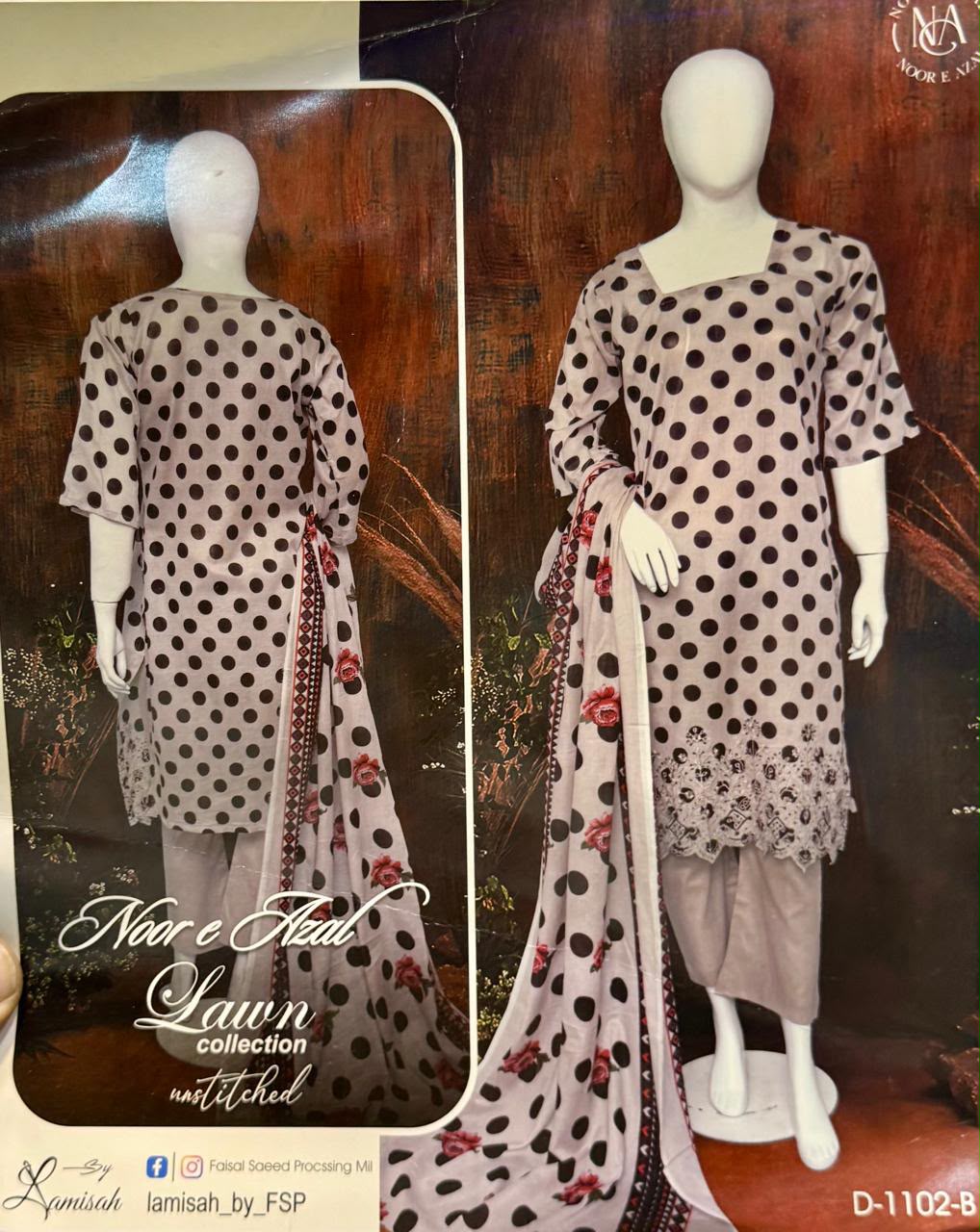 Noor e Azal Lawn 2026 Collection