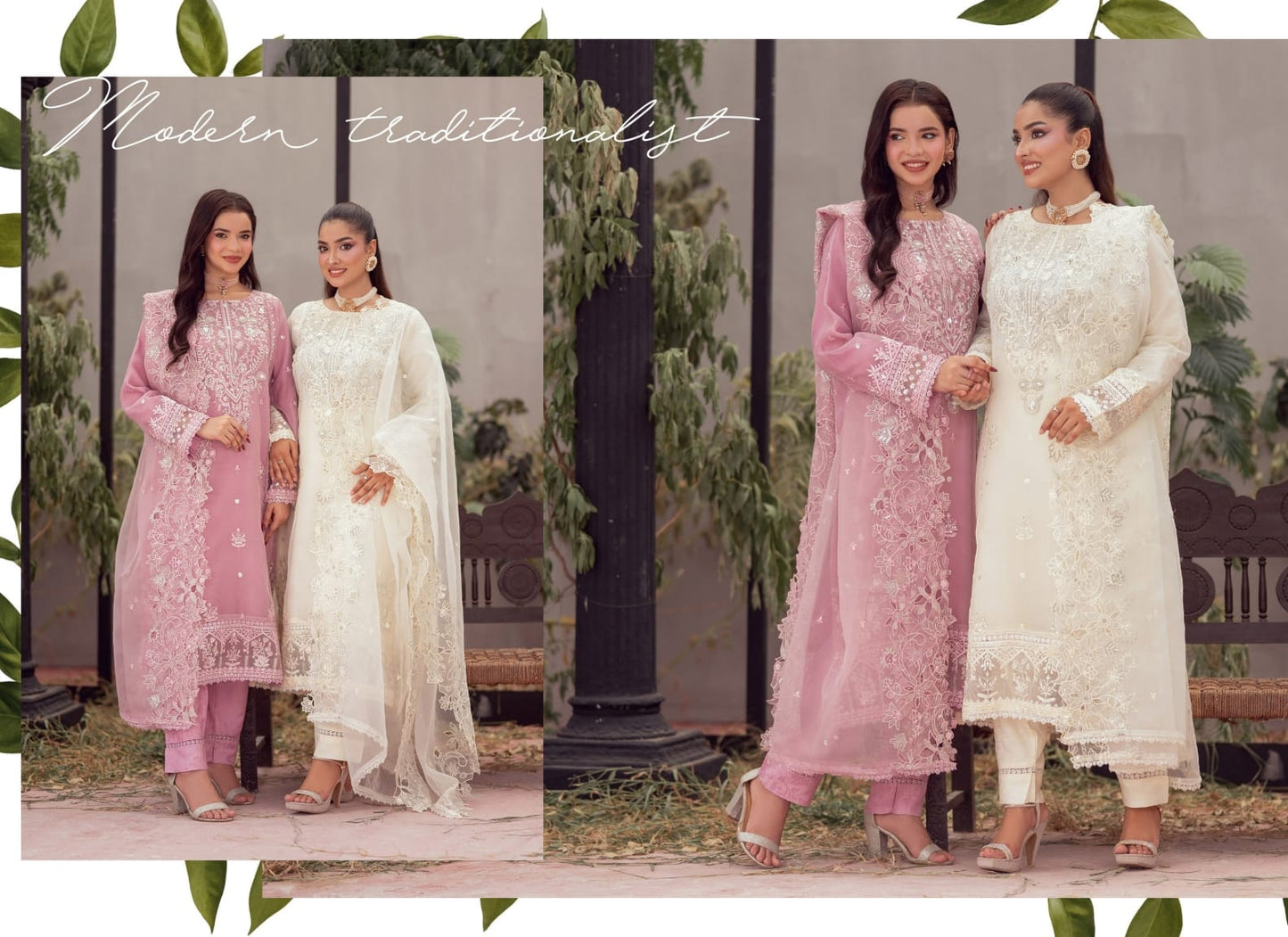 FALIHA Fancy ORGANZA Embroidered Collection 𝟸𝟶𝟸𝟼