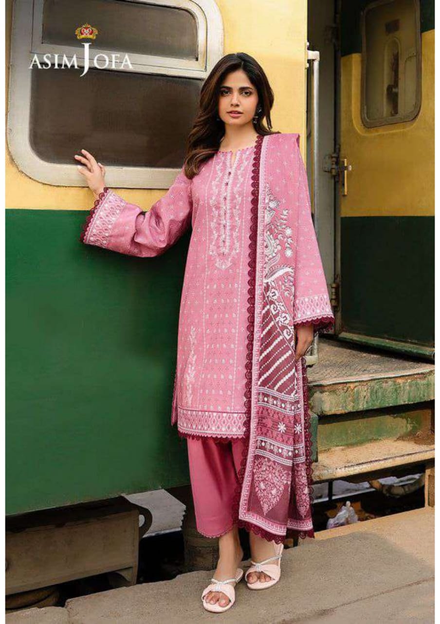ASIM JOFA Printed Lawn Combined