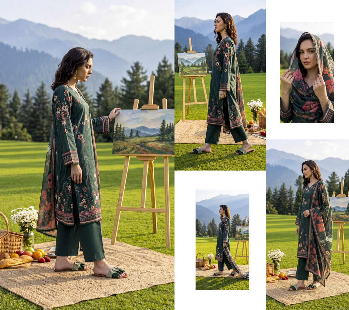 ELAYA PRINTS PREMIUM DROP 106 Lawn Prints