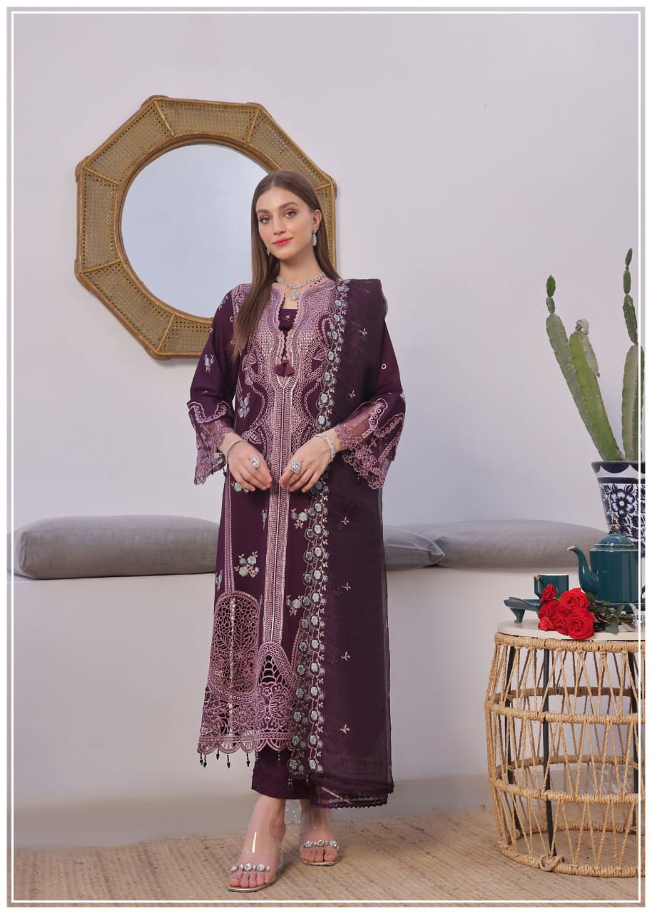 AYZEL GUZEL  FORMAL 3 PIECE Stitched Collection
