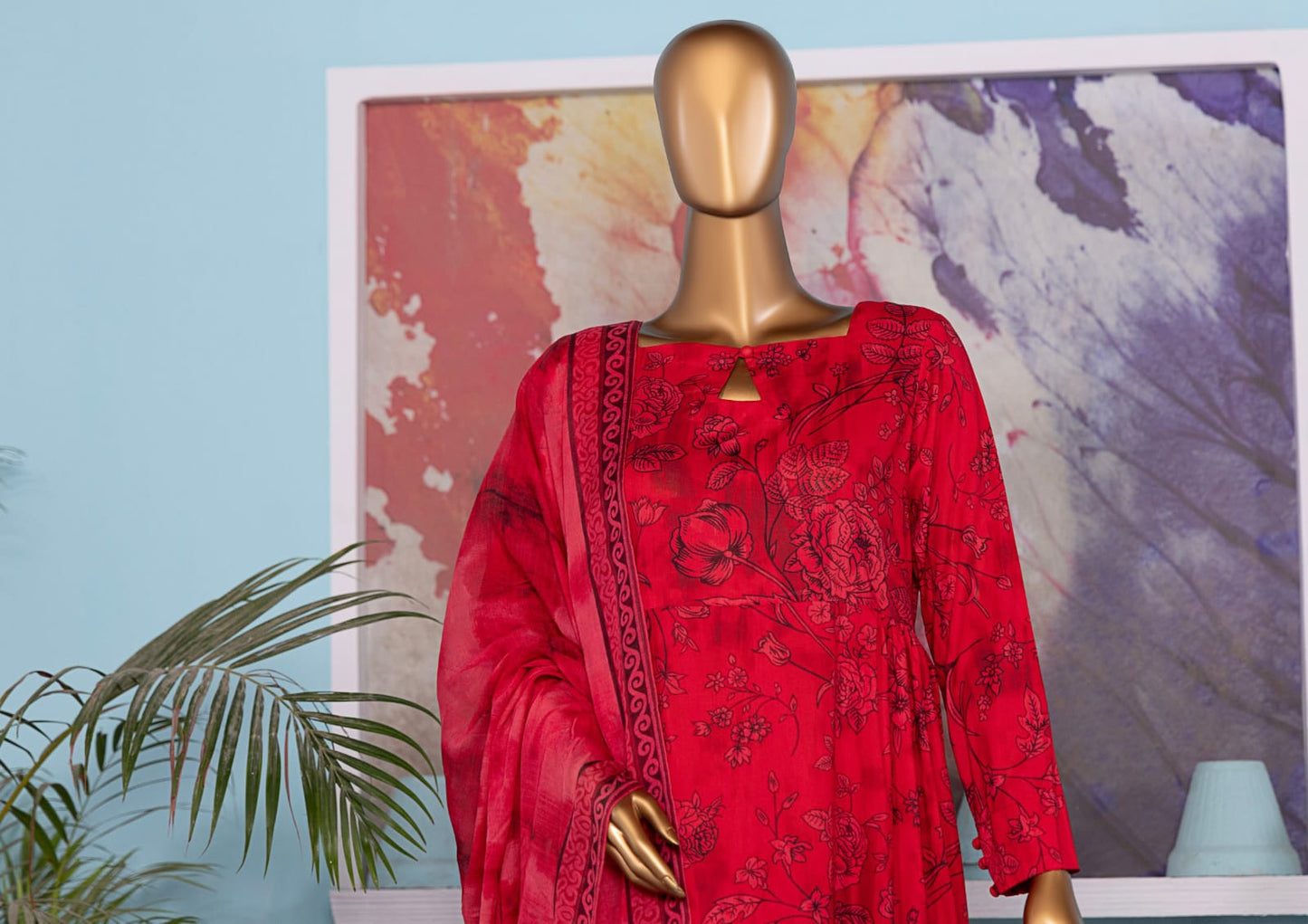 Linen Wintry Digital Printed Collection