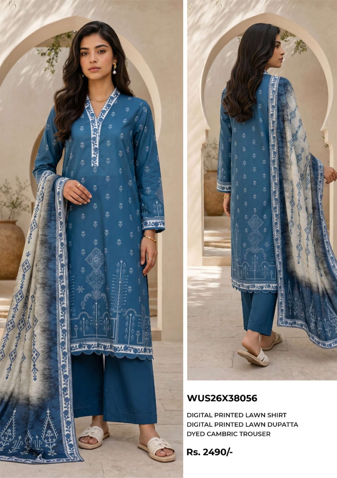 ZELLBURY LAWN Printed 3 PIECE Collection VOL-6 2026