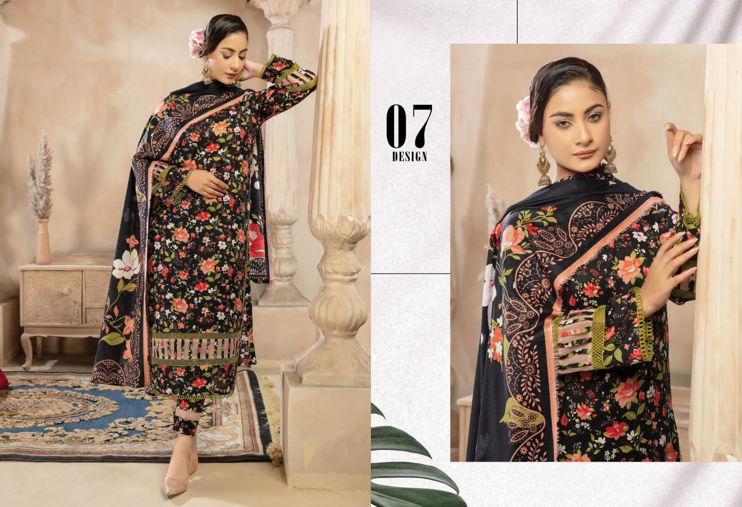 Orchid BiN Naeem Bana Dora Luxury Lawn