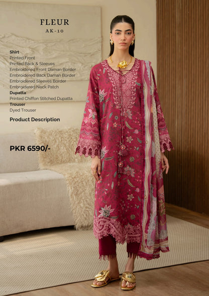 Print Luxe by Aabyan Embroidered Linen Collection