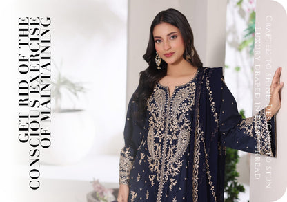 T.PARISHAY Embroidered 3 Piece Lawn EID Collection