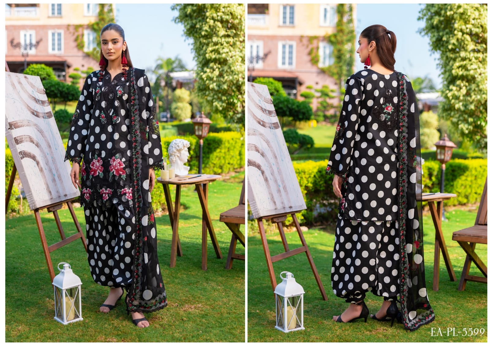 ESHAISHA PRINTED LAWN EMBROIDERED COLLECTION VOL-3