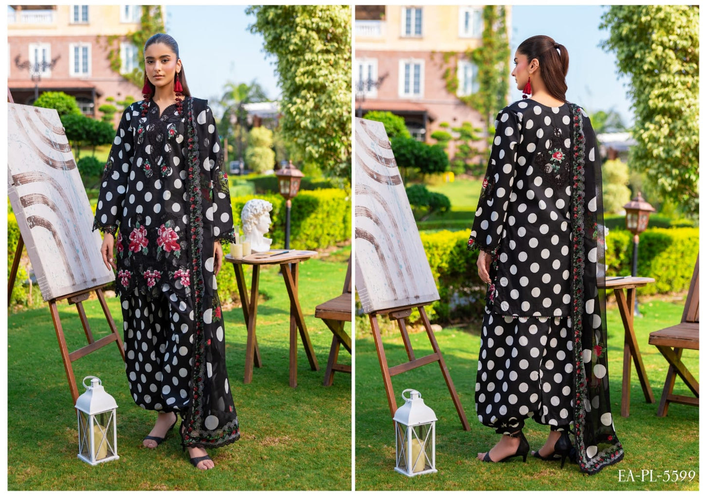 ESHAISHA PRINTED LAWN EMBROIDERED COLLECTION VOL-3