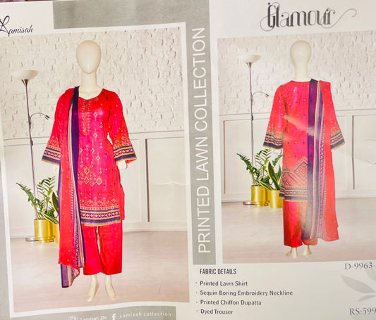 Glamour Printed Lawn