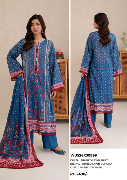 ZELLBURY UNSTITCHED LAWN