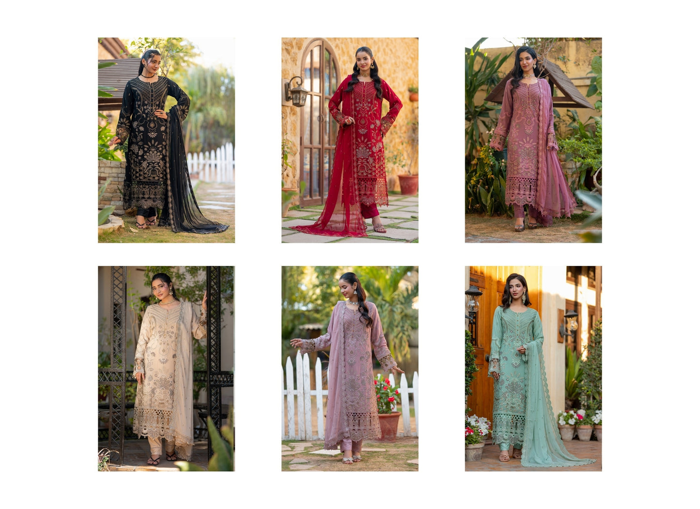 ASMIRA LUXE CHIFFON Embroidered Collection 𝟸𝟶𝟸𝟼