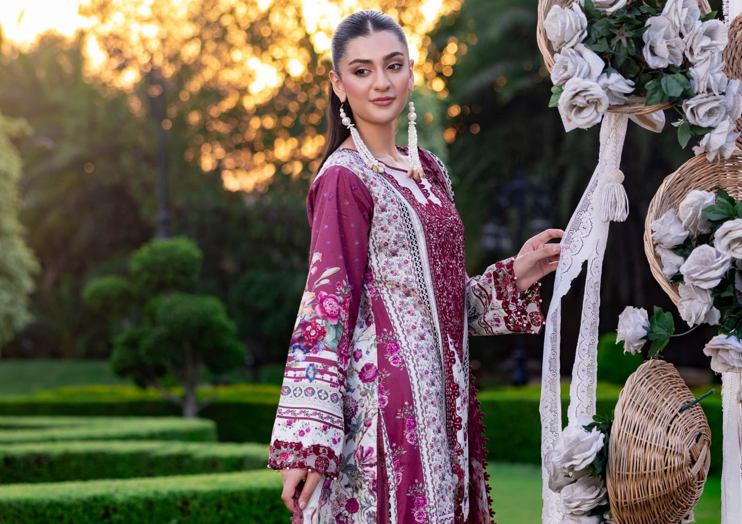ESHAISHA PRINTED LAWN EMBROIDERED COLLECTION VOL-3