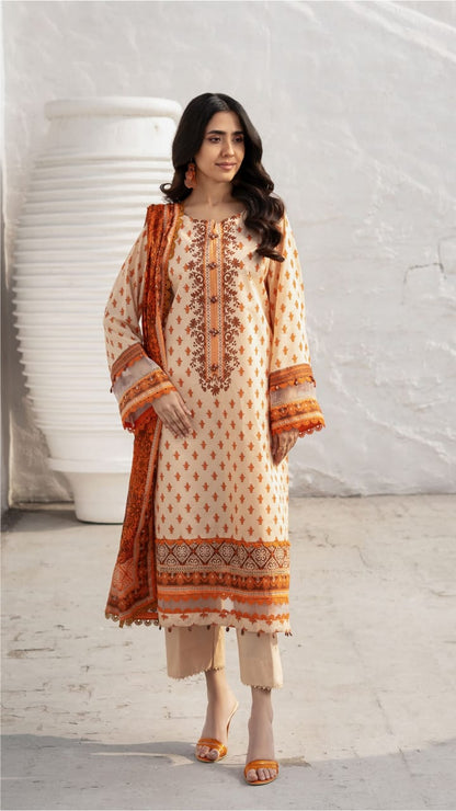 Colors Digital Printed Lawn