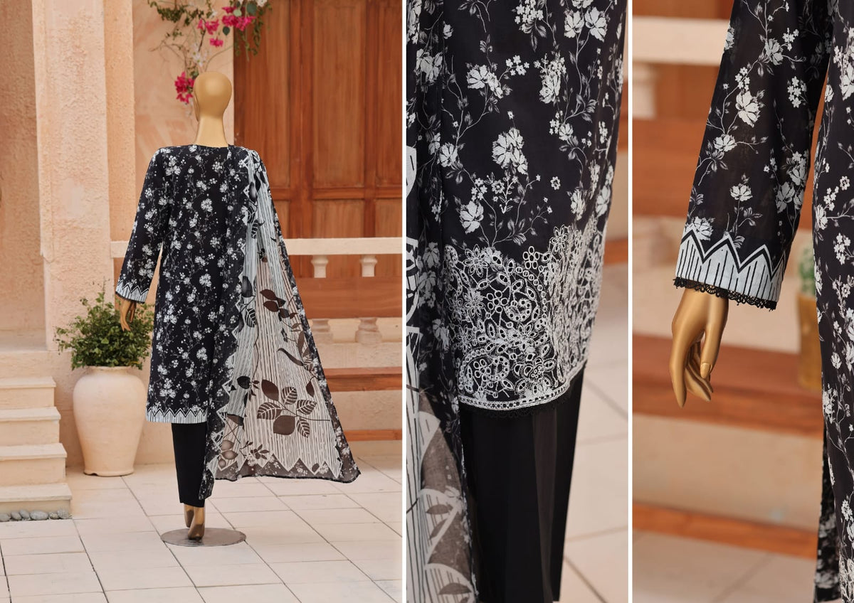 ASASA Digital Printed Embroidered Collection