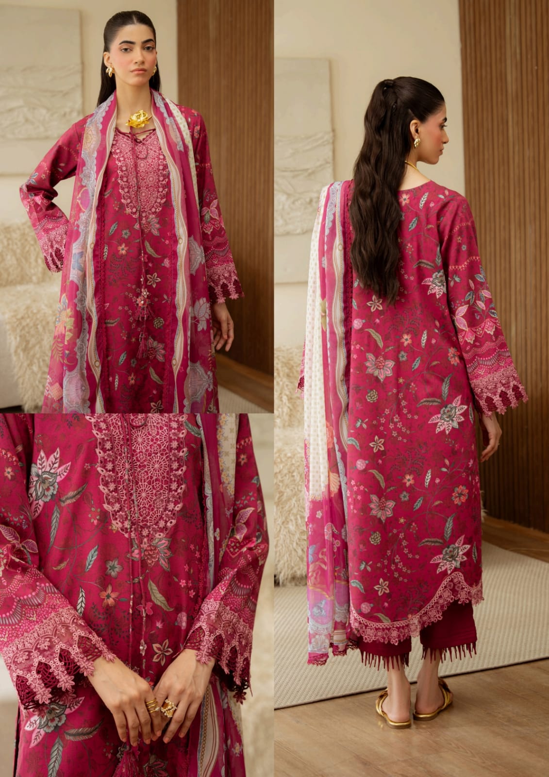 Print Luxe by Aabyan Embroidered Linen Collection