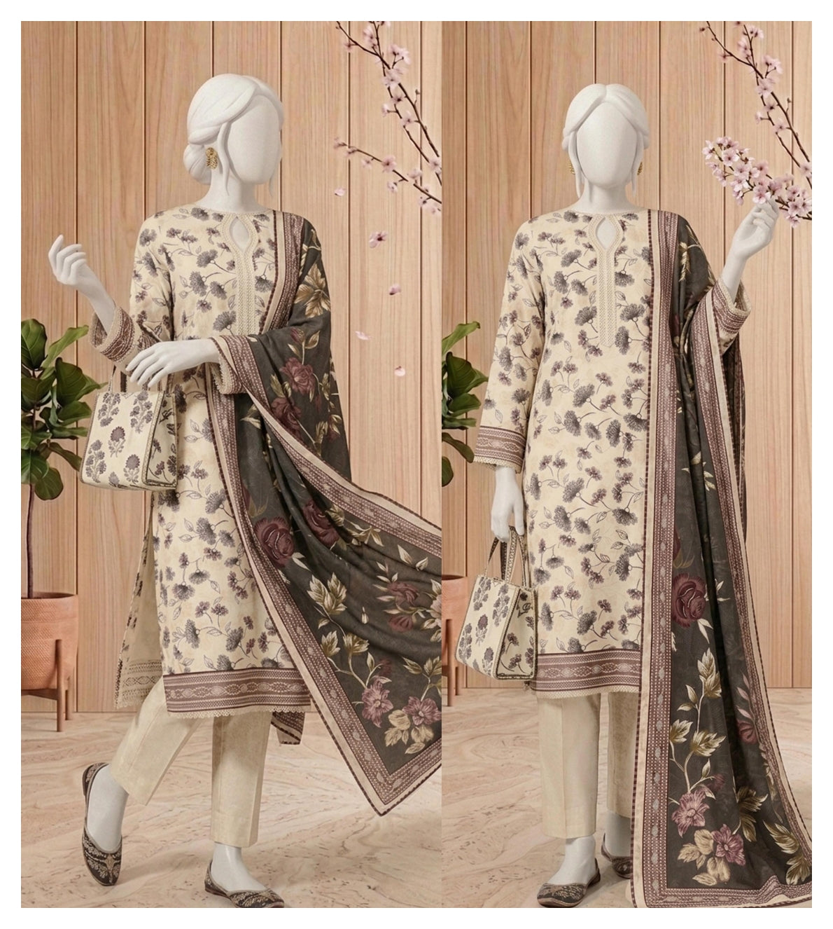 RANG-E-BAHAR Digital Printed Lawn 3 Piece Collection Vol-1 2026
