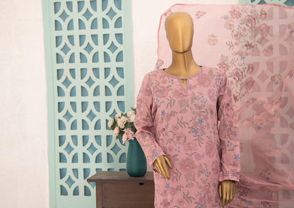 Mother's Embroidered Bamber Chiffon Dupatta