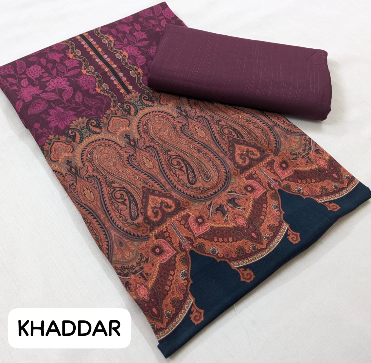 2 PCS SHIRT TROUSER KHADDAR COLLECTION