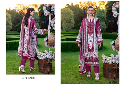 ESHAISHA PRINTED LAWN EMBROIDERED COLLECTION VOL-3