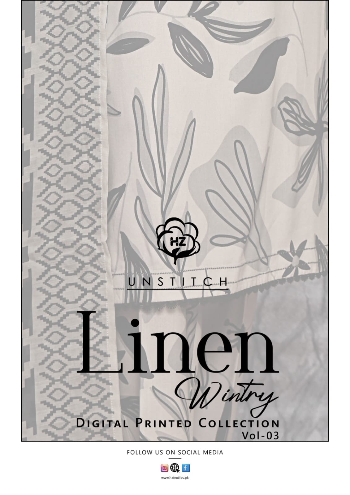 Linen Wintry Digital Printed Collection