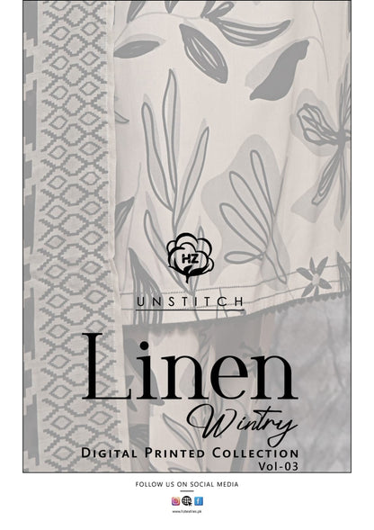 Linen Wintry Digital Printed Collection