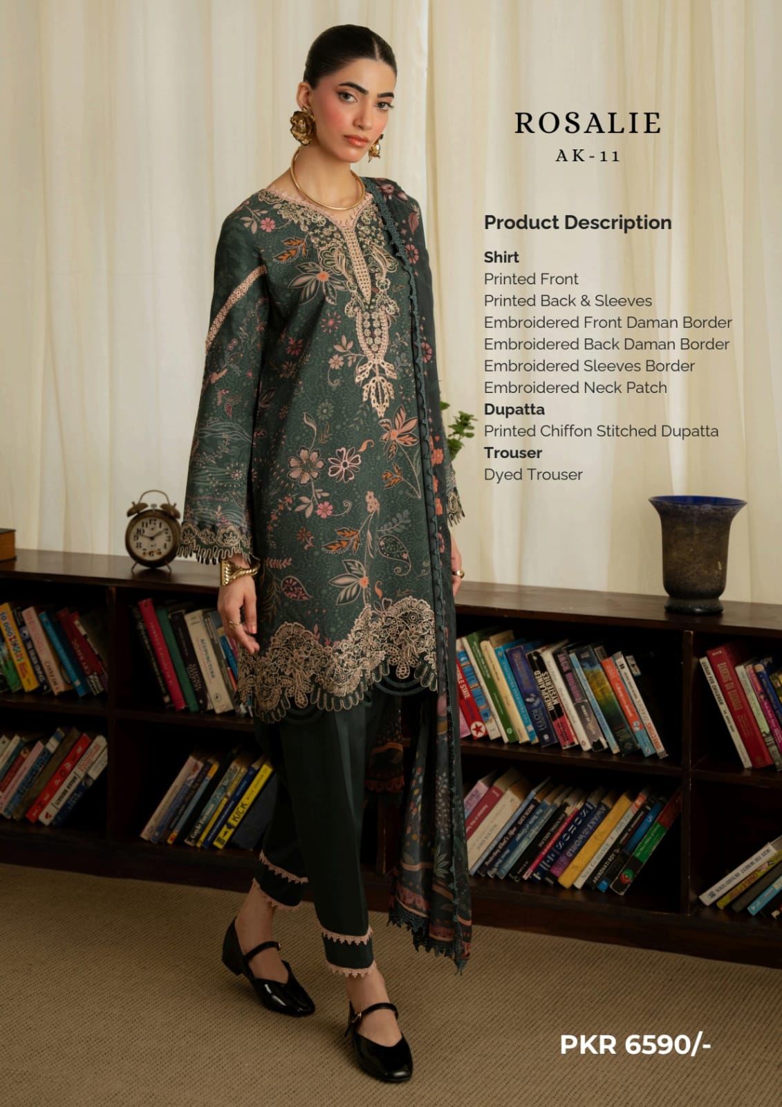 Print Luxe by Aabyan Embroidered Linen Collection