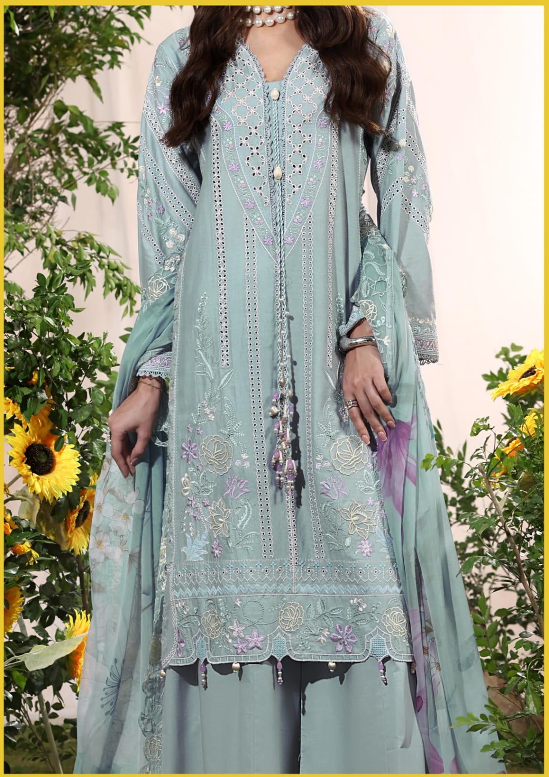 IRHA  GUZEL  Luxury Cotton 3 Pc Stitched Collection