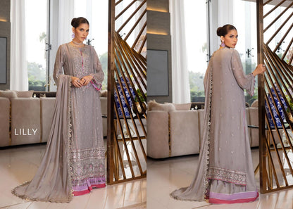 Afsaneh Luxury Pure Bamber Chiffon Collection