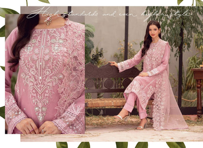 FALIHA Fancy ORGANZA Embroidered Collection 𝟸𝟶𝟸𝟼