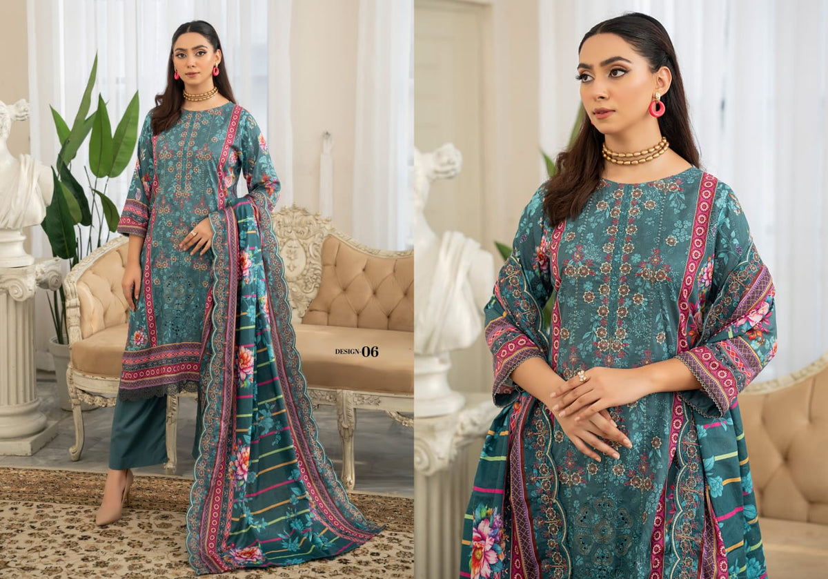 Frenzey Cutwork Dupatta Series