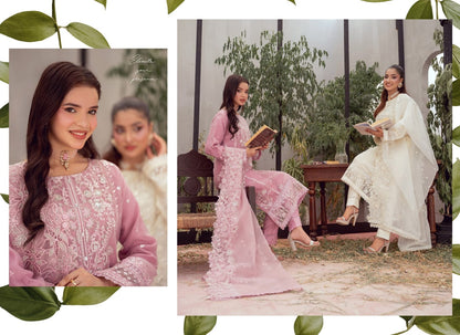 FALIHA Fancy ORGANZA Embroidered Collection 𝟸𝟶𝟸𝟼