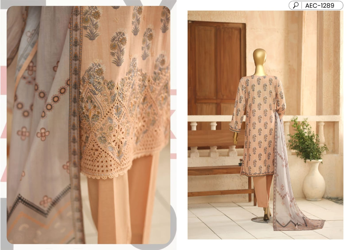 ASASA Digital Printed Embroidered Collection