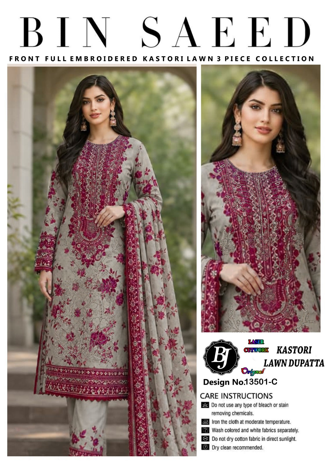 BJ Cotton Dupatta