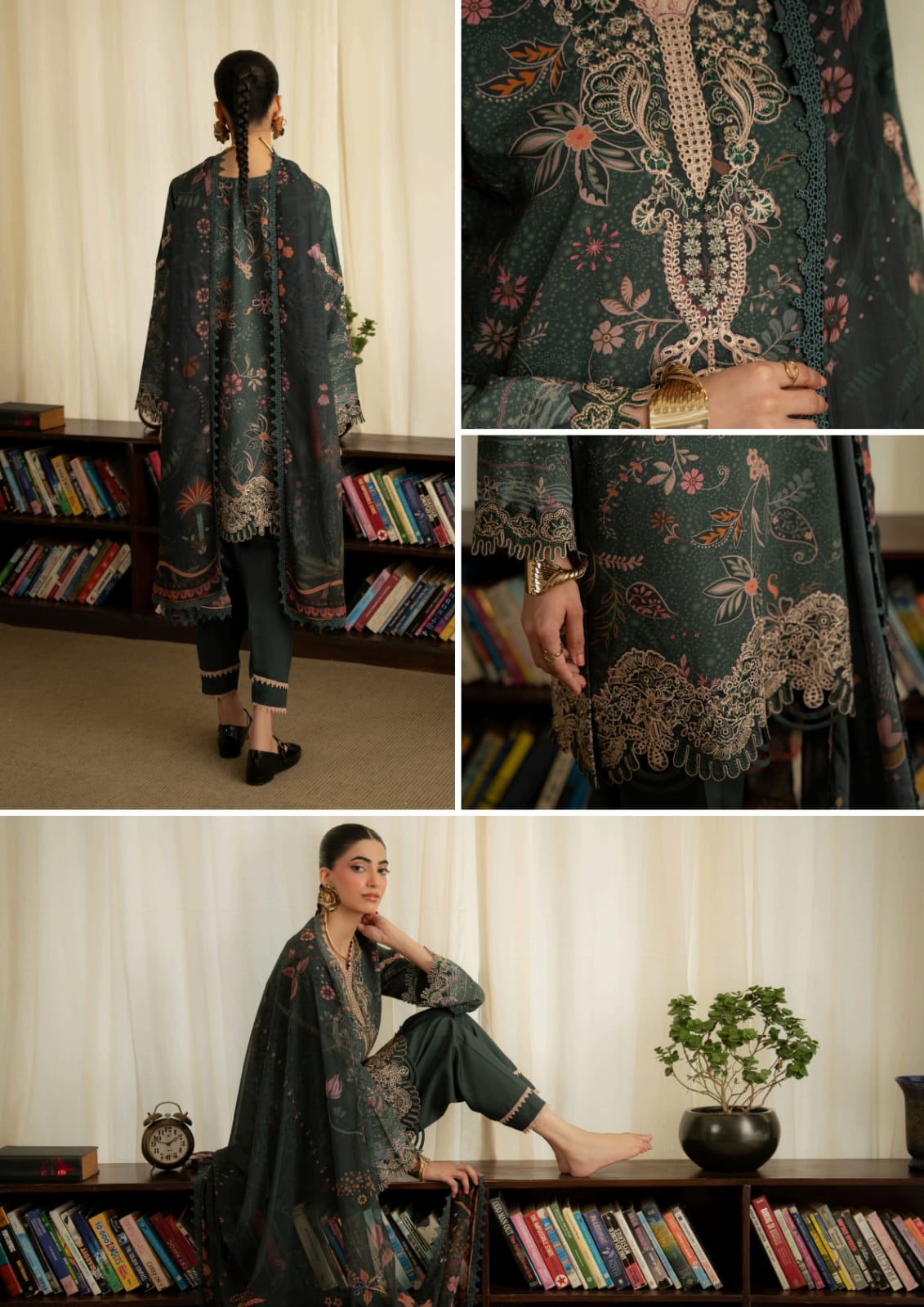 Print Luxe by Aabyan Embroidered Linen Collection