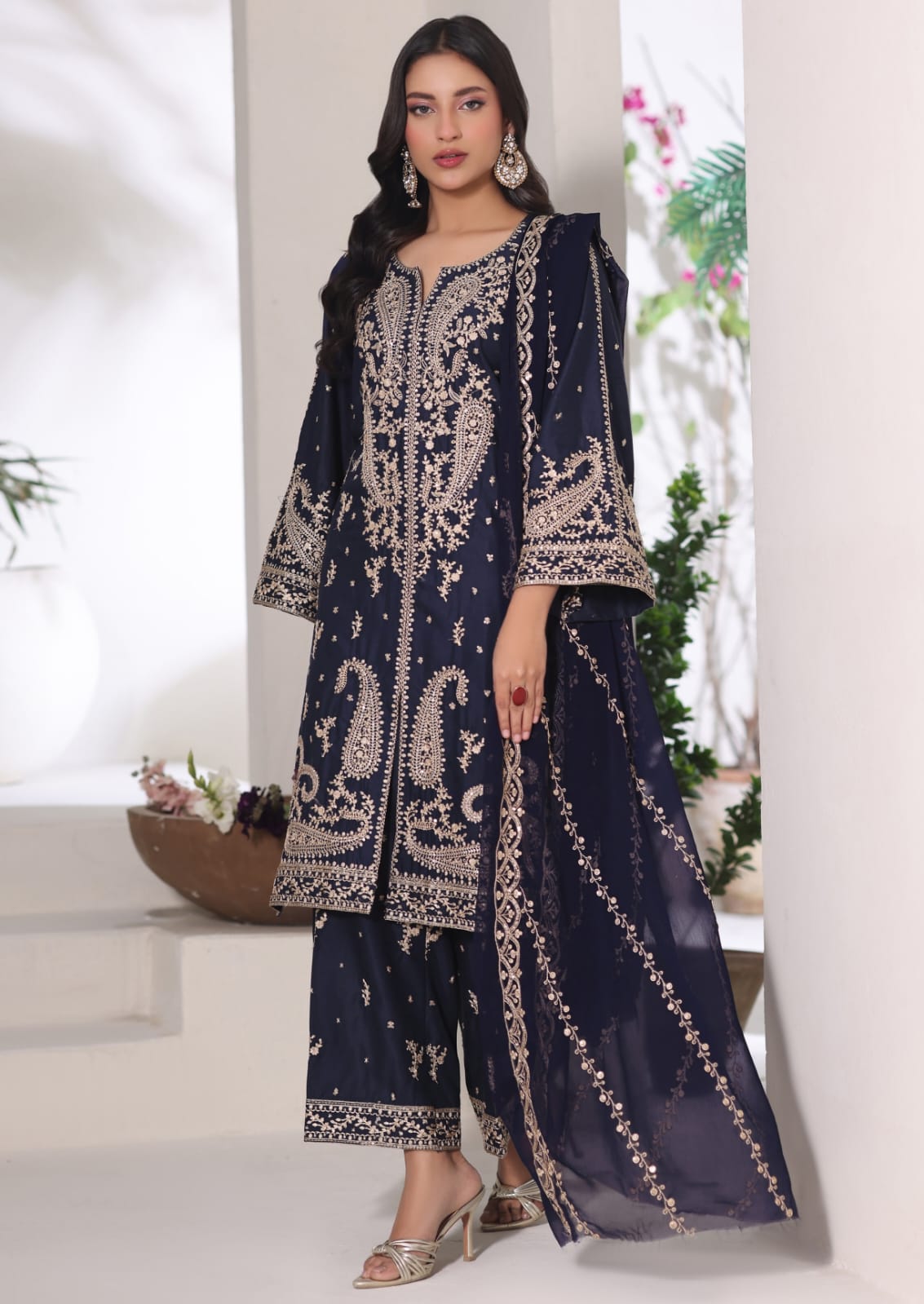 T.PARISHAY Embroidered 3 Piece Lawn EID Collection