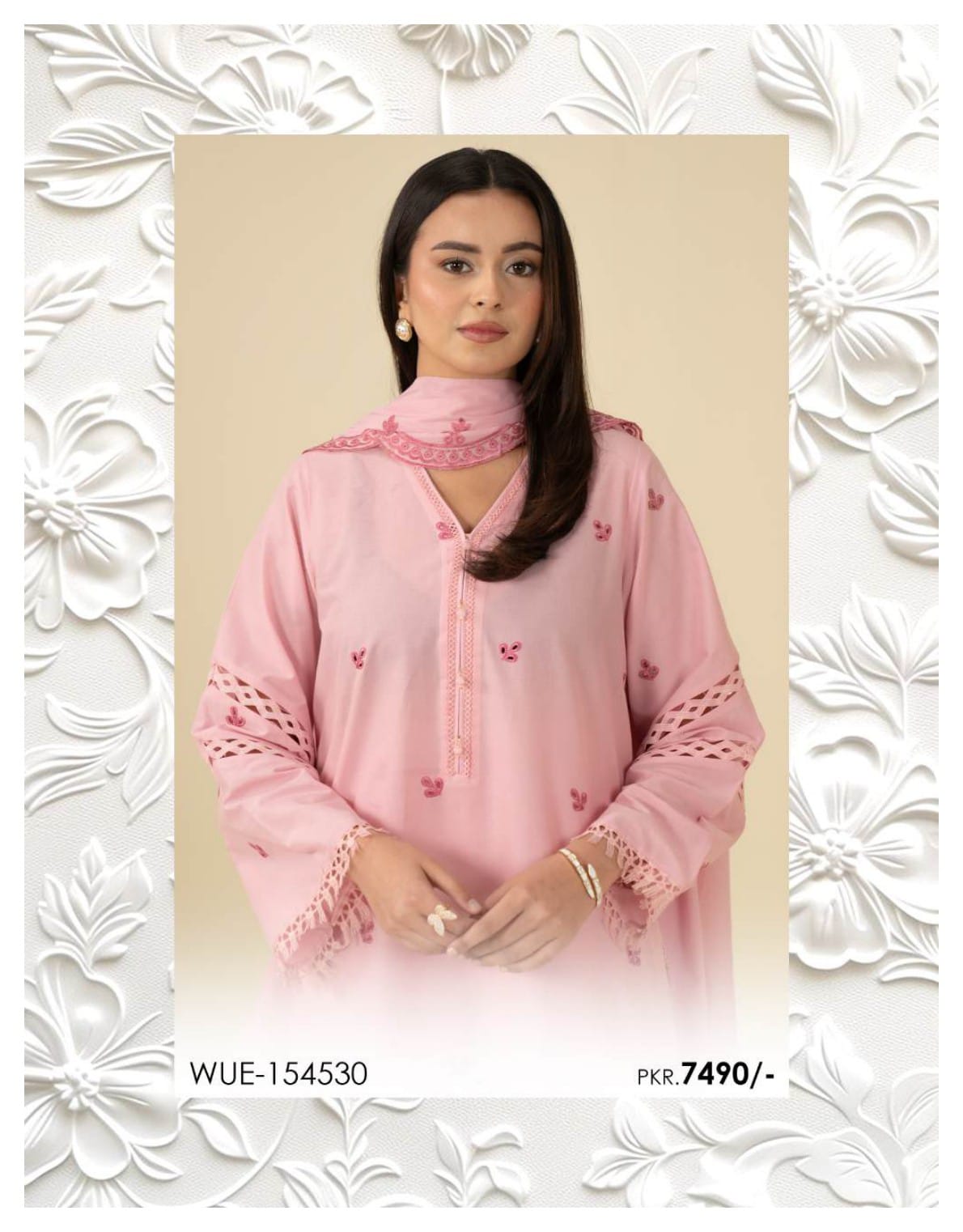 BEENA BY BEYOND EAST Embroidered Unstiched 3 Pcs Lawn Collection