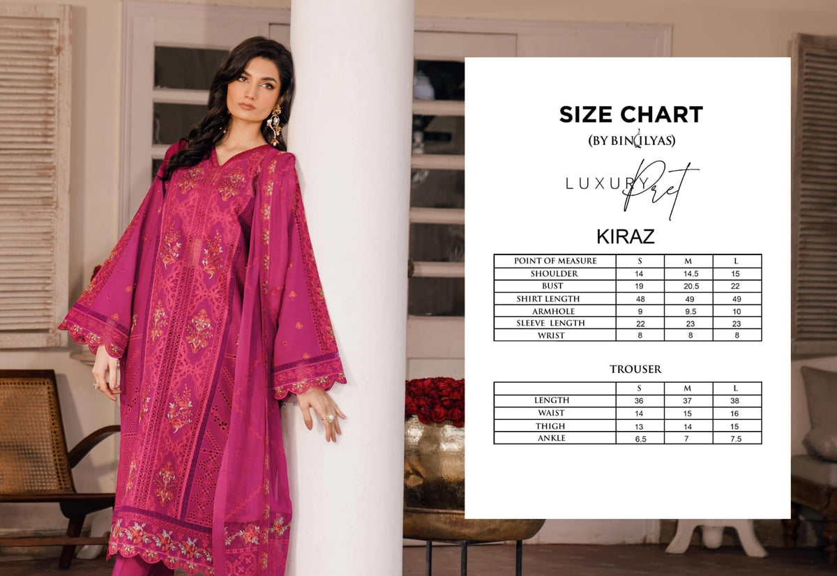 Naqsh By Bin Ilyas Embroidered Heavy Lawn