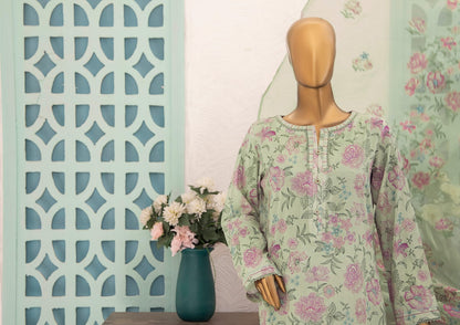 Mother's Embroidered Bamber Chiffon Dupatta