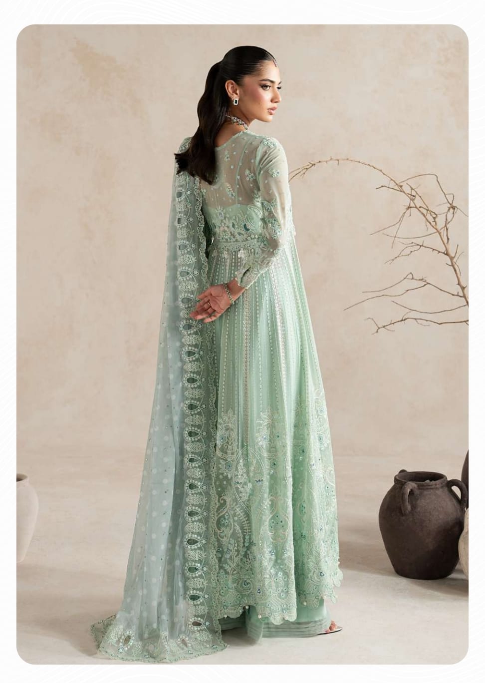 Gulaal Unstitched Embroidered Chiffon
