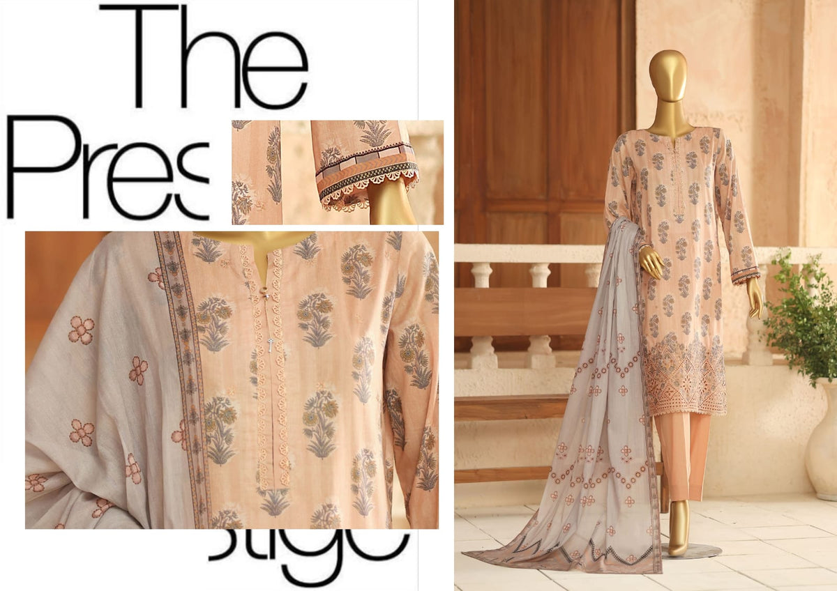 ASASA Digital Printed Embroidered Collection