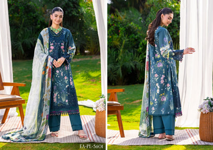 ESHAISHA PRINTED LAWN EMBROIDERED COLLECTION VOL-3