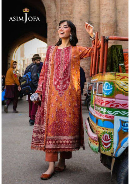 ASIM JOFA Printed Lawn Combined