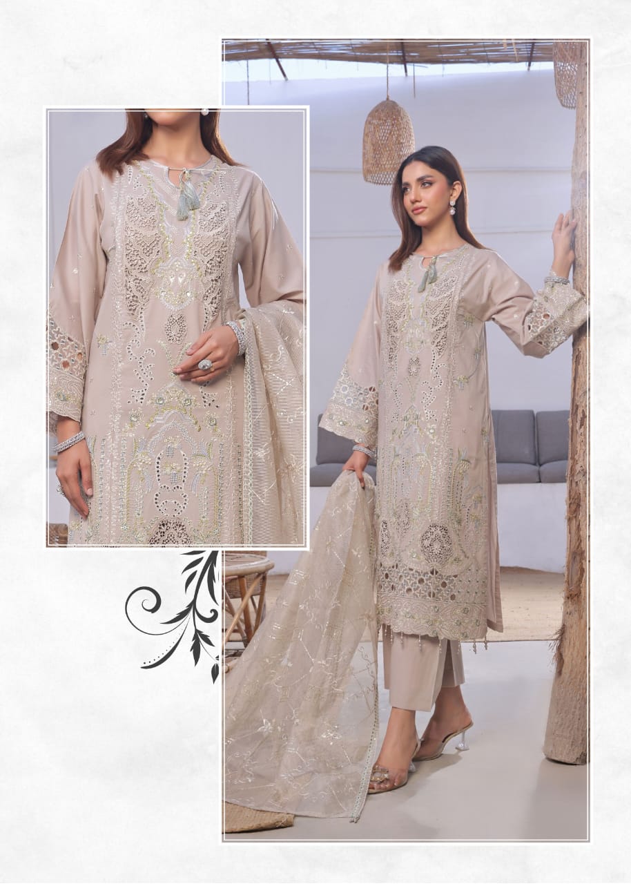 AYZEL GUZEL  FORMAL 3 PIECE Stitched Collection