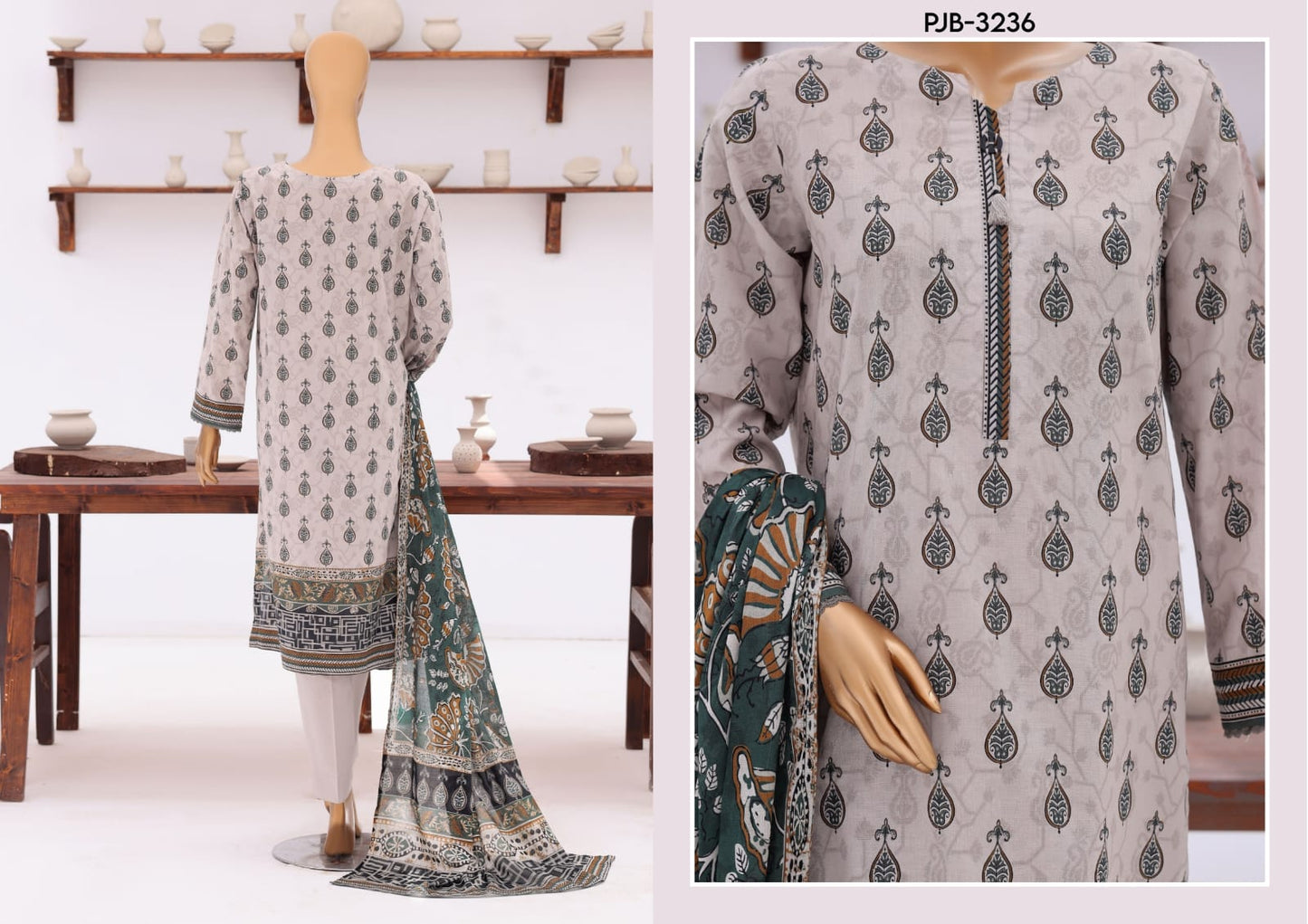 HZ Platinum Jaipuri Prints