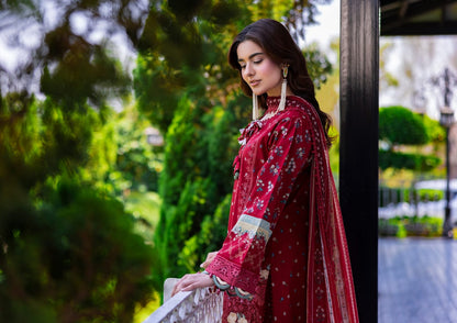 ESHAISHA PRINTED LAWN EMBROIDERED COLLECTION VOL-3