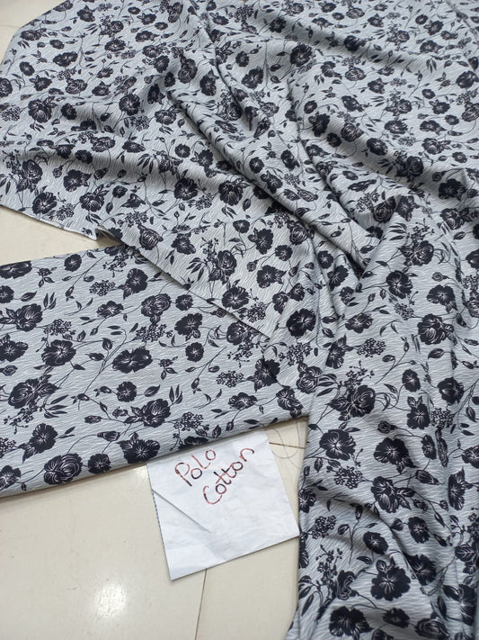 MICRO POLO COTTON ALL OVER 2 PC