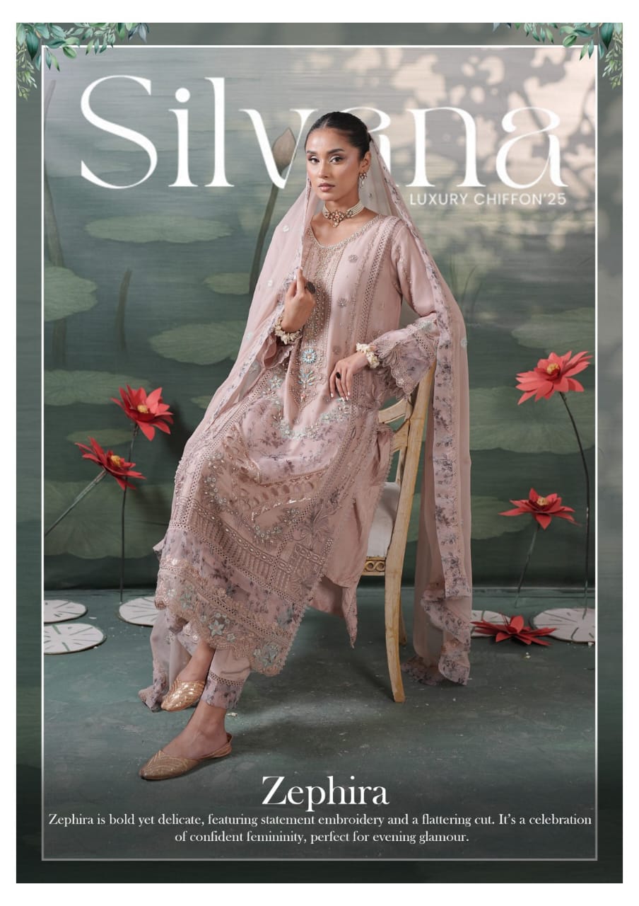 SILVANA GUZEL Ready To Wear  FORMAL 3 PIECE Stitched Collection