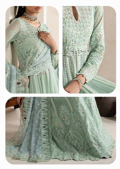 Gulaal Unstitched Embroidered Chiffon
