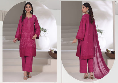 T.PARISHAY Embroidered 3 Piece Lawn EID Collection